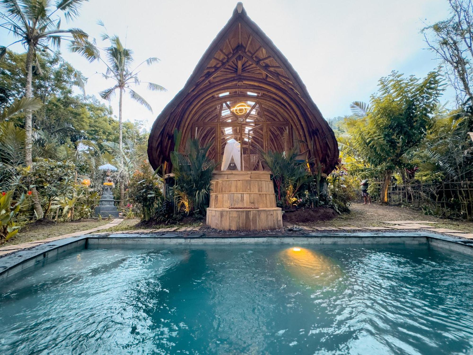Bamboo House - Ecobreeze Villa Sidemen  Exterior foto