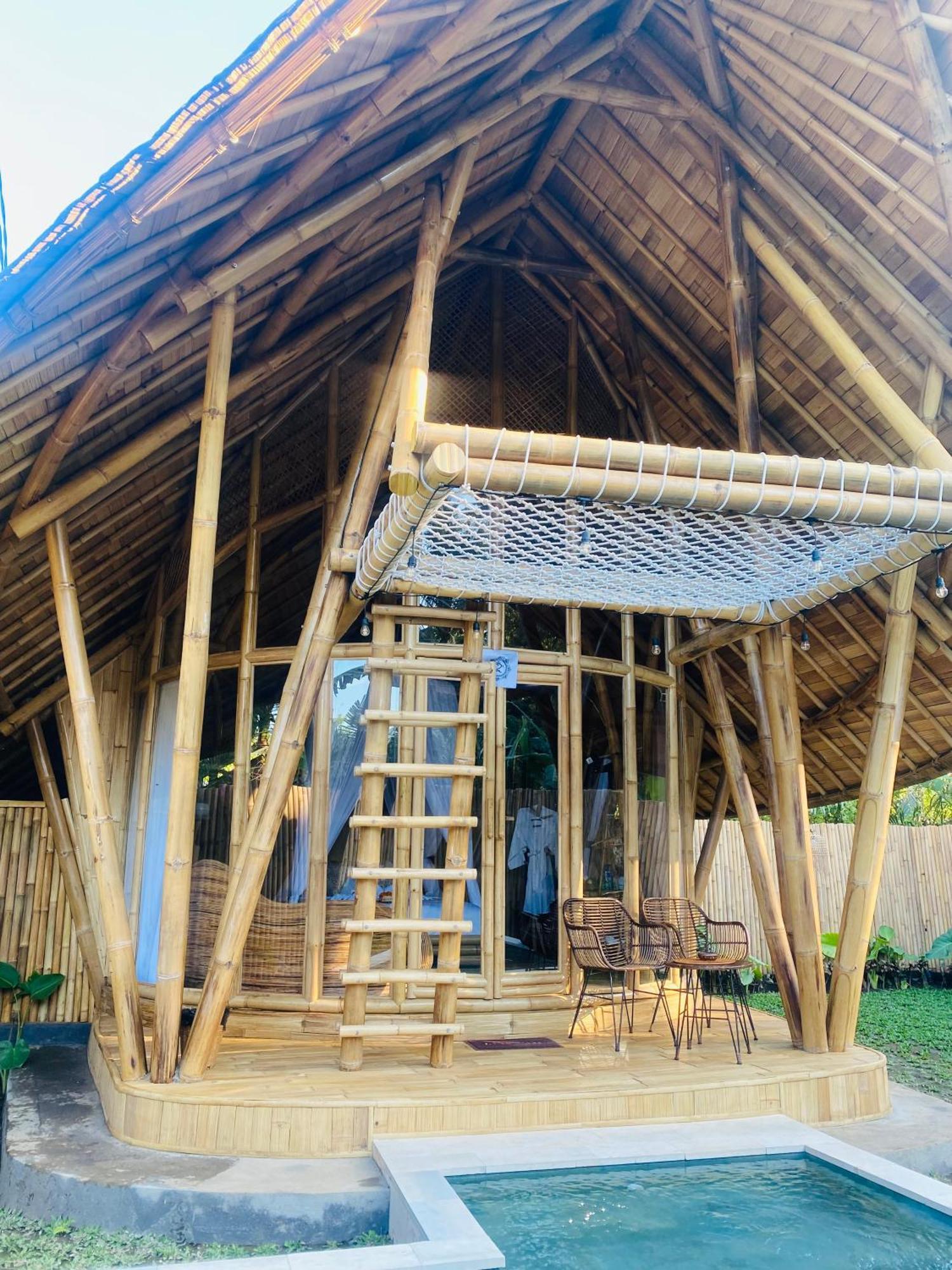 Bamboo House - Ecobreeze Villa Sidemen  Exterior foto
