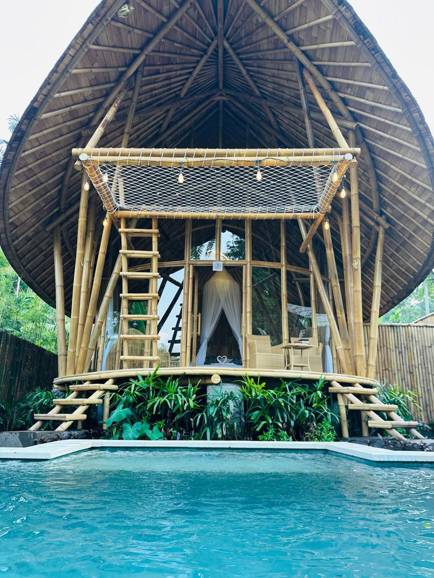 Bamboo House - Ecobreeze Villa Sidemen  Exterior foto